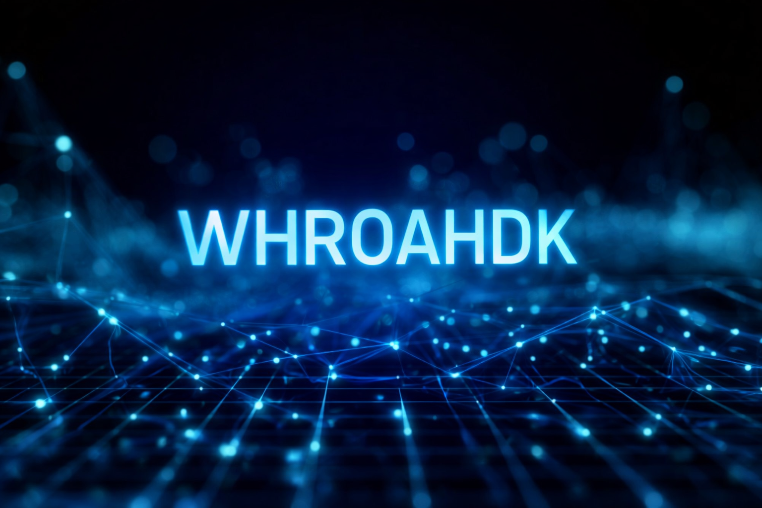 Whroahdk framework representing AI automation, data analytics, and scalable digital infrastructure